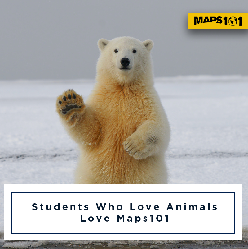 Students-Who-Love-Animals-Love-Maps101 Map Geek