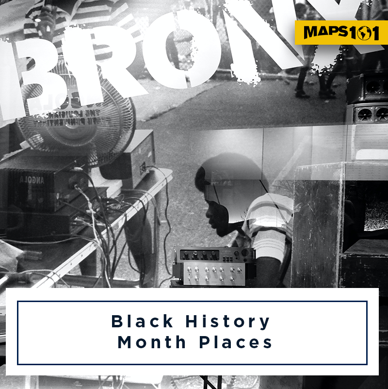 Black-History-Month-Places Map Geek