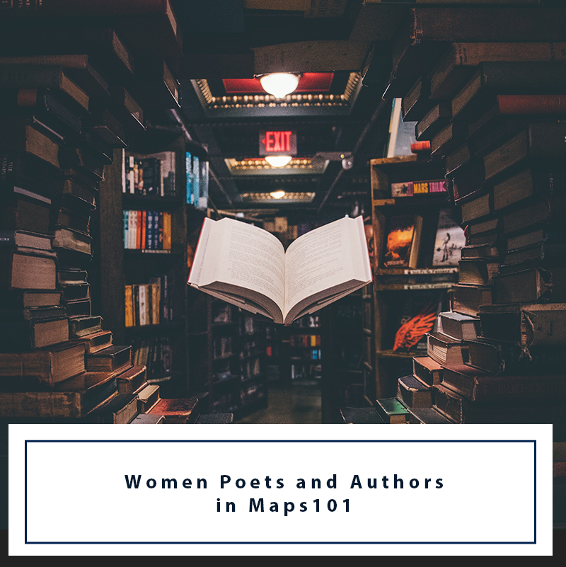 Women-Poets-and-Authors-in-Maps101 Map Geek