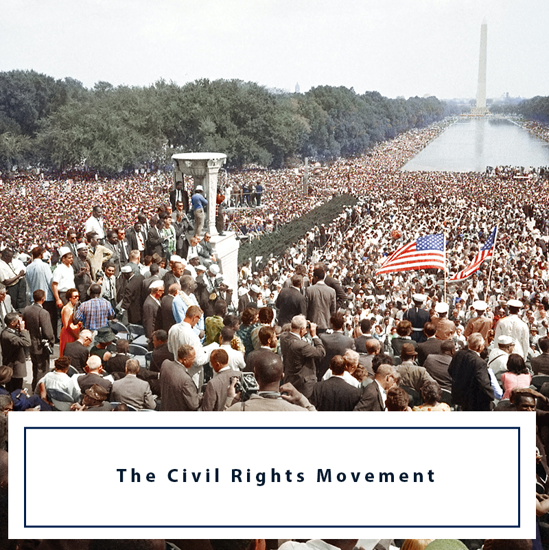 The-Civil-Rights-Movement Map Geek