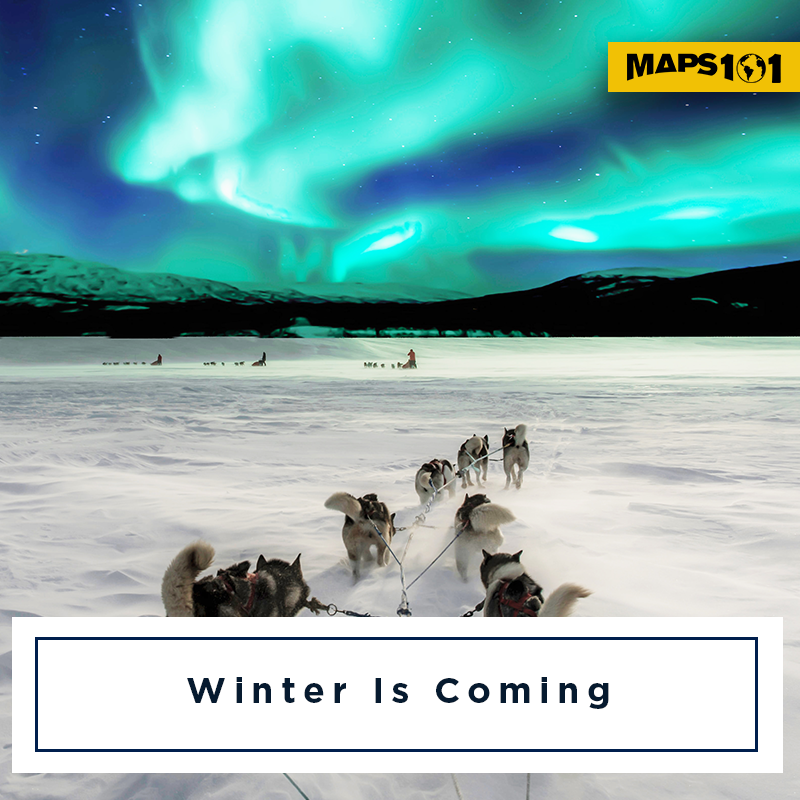 Winter-Is-Coming Map Geek