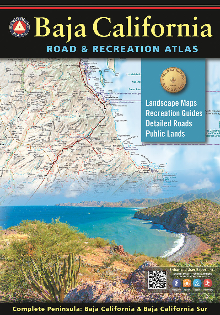 Baja California Road & Recreation Atlas, 1st Edition Eastview