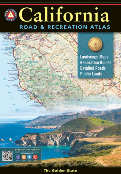 California Road and Recreation Atlas, 11th Edition Eastview