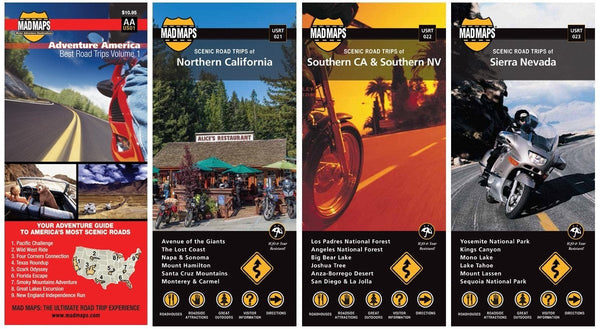 Pacific Coast Map Pack by Mad Maps Eastview