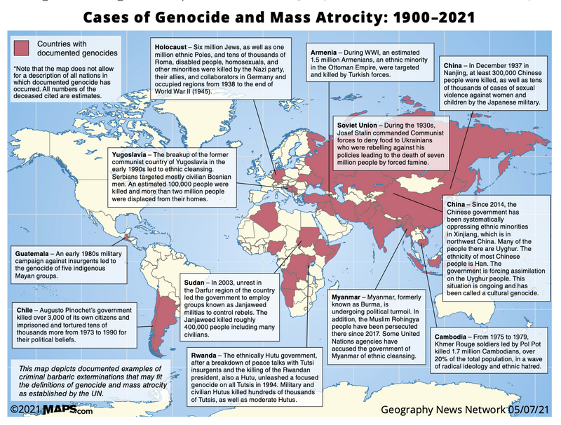 What is Genocide? | Map Geek.com