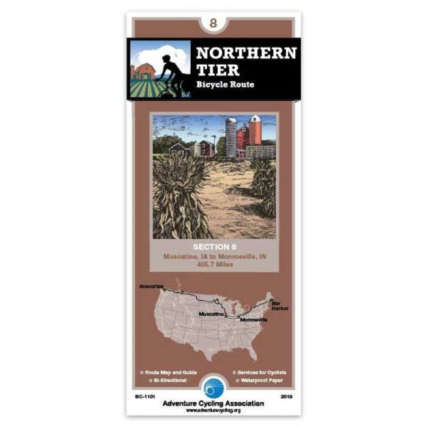 Northern Tier Bicycle Route Section 8 Adventure Cycling Association