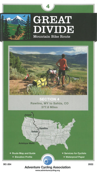 Great Divide Mountain Bike Route #4 Silverthorne, CO - Platoro, CO Adventure Cycling Association