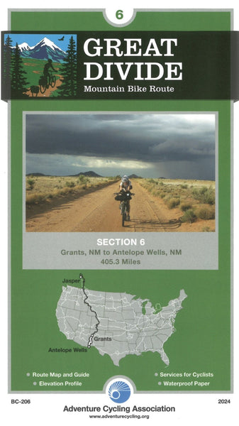 Great Divide Mountain Bike Route #6 Pie Town, NM - Antelope Wells, NM Adventure Cycling Association