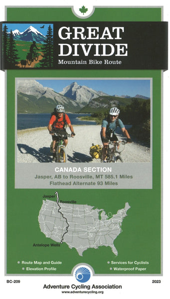 Great Divide Mountain Bike Route (Canada Section) - Banff, Alberta - Roosville, MT Adventure Cycling Association