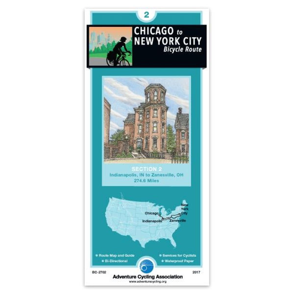 Chicago to New York City Bicycle Route, #2 Adventure Cycling Association