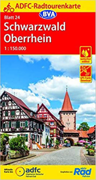 Oberbayern / Munchen Germany Cycling Map sheet 26 Allgemeiner Deutscher Fahrrad-Club
