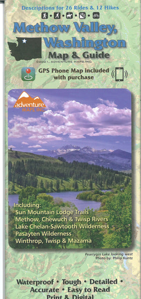 Methow Valley, WA, Trail Map Adventure Maps