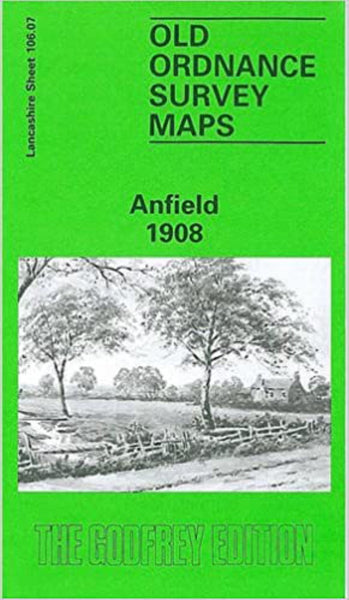 Anfield 1908 - Old Ordnance Survey Map (Lancashire Sheet 106.07) Alan Godfrey Maps