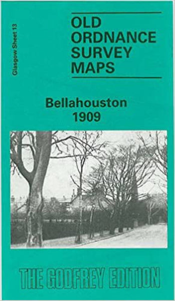 Bellahouston 1909 - Old Ordnance Survey Map (Glasgow Sheet 13) Alan Godfrey Maps