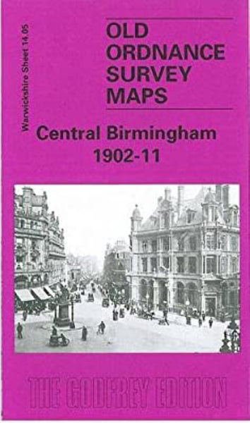 Birmingham 1902-11 - Old Ordnance Survey Map (Warwickshire Sheet 14.05) Alan Godfrey Maps