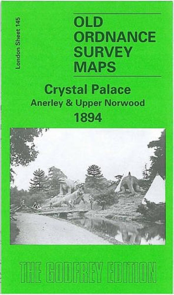 Crystal Palace Anerley & Upper Norwood 1894 - Old Ordnance Survey Map (London Sheet 145) Alan Godfrey Maps