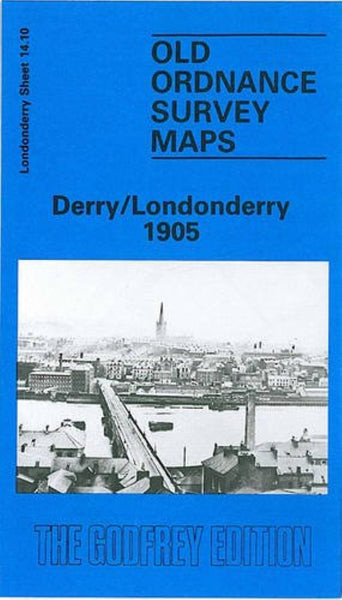 Derry/Londonderry 1905 - Old Ordnance Survey Map (Londonderry Sheet 14.10) Alan Godfrey Maps