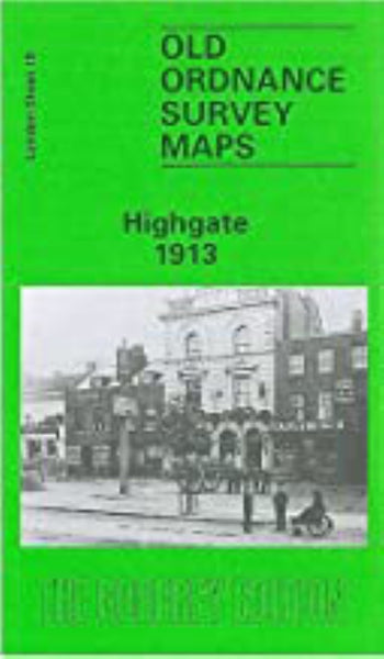 Highgate 1913 - Old Ordnance Survey Map (London Sheet 19) Alan Godfrey Maps