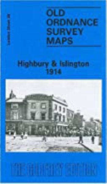 Highbury & Islington 1914 - Old Ordnance Survey Map (London Sheet 39) Alan Godfrey Maps