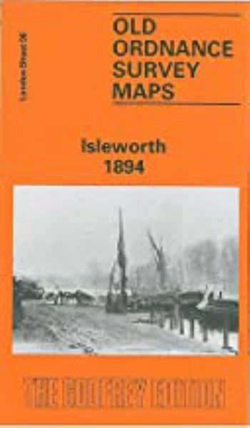 Isleworth 1894 - Old Ordnance Survey Map (London Sheet 96) Alan Godfrey Maps