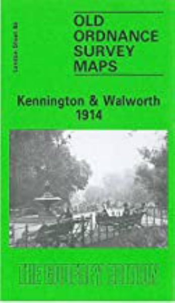 Kennington & Walworth 1914 - Old Ordnance Survey Map (London Sheet 89) Alan Godfrey Maps