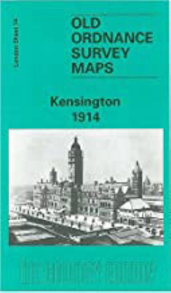 Kensington 1914 - Old Ordnance Survey Map (London Sheet 74) Alan Godfrey Maps
