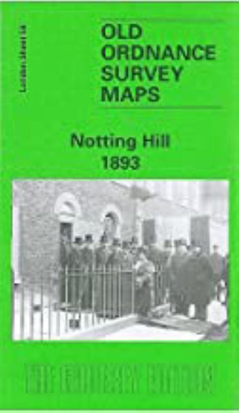 Notting Hill 1893 - Old Ordnance Survey Map (London Sheet 59) Alan Godfrey Maps