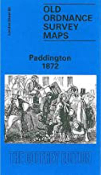 Paddington 1872 - Old Ordnance Survey Map (London Sheet 60) Alan Godfrey Maps