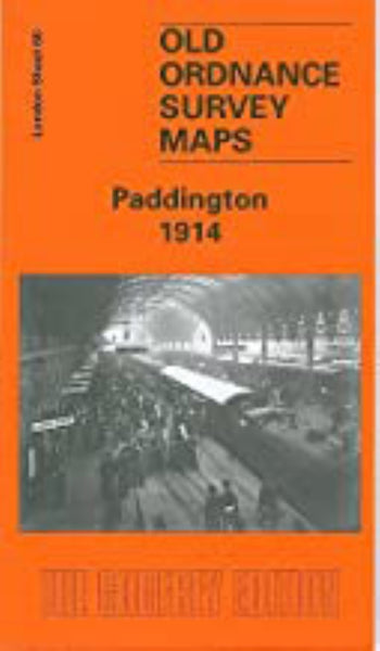 Paddington 1914 - Old Ordnance Survey Map (London Sheet 60) Alan Godfrey Maps