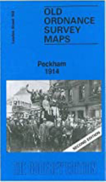 Peckham 1914 - Old Ordnance Survey Map (London Sheet 103) Alan Godfrey Maps