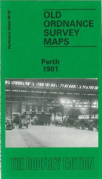 Perth 1901 - Old Ordnance Survey Map (Perthshire Sheet 98.05) Alan Godfrey Maps