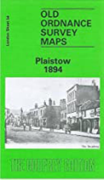 Plaistow 1894 - Old Ordnance Survey Map (London Sheet 54) Alan Godfrey Maps
