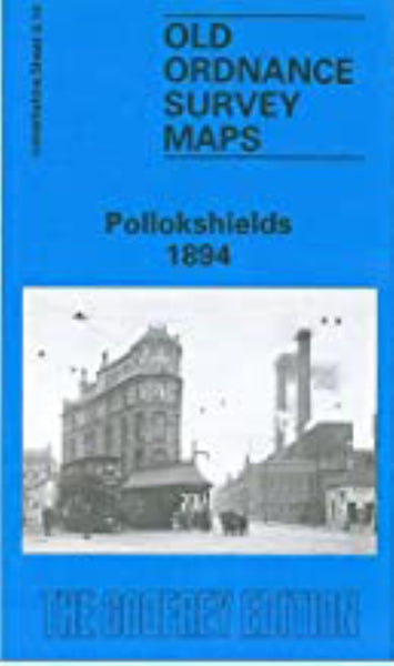 Pollokshields 1894 - Old Ordnance Survey Map (Glasgow Sheet 14) Alan Godfrey Maps