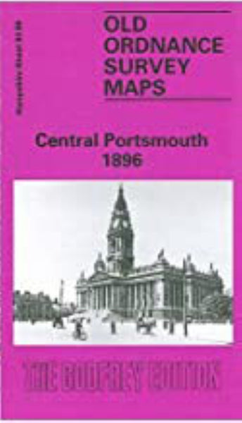 Central Portsmouth 1896 - Old Ordnance Survey Map (Hampshire Sheet 83.08) Alan Godfrey Maps