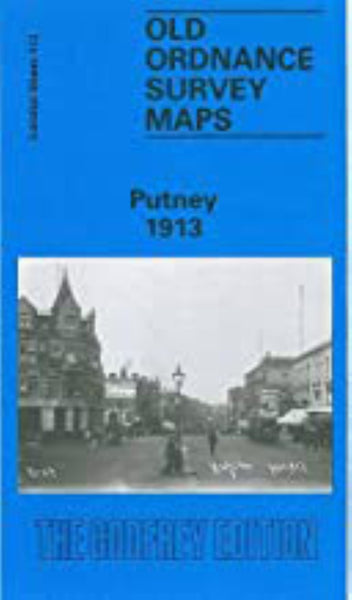 Putney 1913 - Old Ordnance Survey Map (London Sheet 113) Alan Godfrey Maps