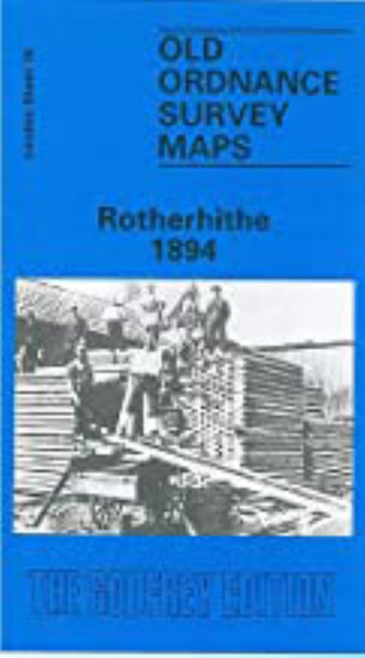 Rotherhithe 1894 - Old Ordnance Survey Map (London Sheet 78) Alan Godfrey Maps
