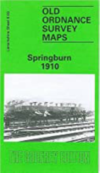 Springburn 1910 - Old Ordnance Survey Map (Glasgow Sheet 3) Alan Godfrey Maps
