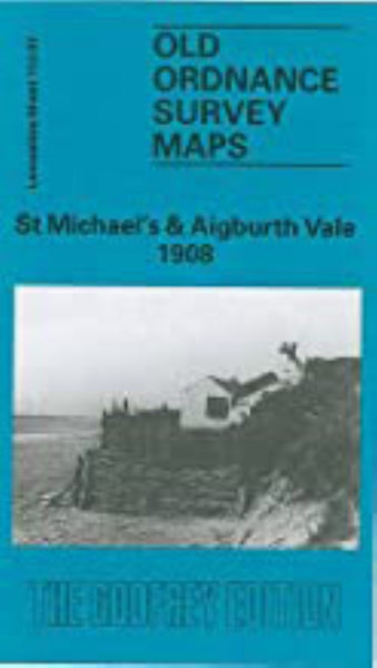 St Michael's & Aigburth Vale 1908 - Old Ordnance Survey Map (Lancashire Sheet 113.07) Alan Godfrey Maps