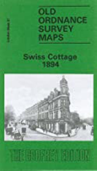 Swiss Cottage 1894 - Old Ordnance Survey Map (London Sheet 37) Alan Godfrey Maps