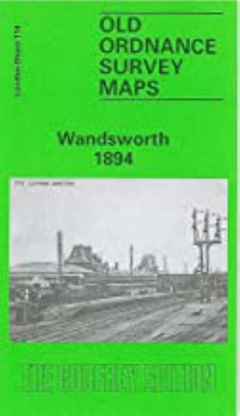 Wandsworth 1894 - Old Ordnance Survey Map (London Sheet 114) Alan Godfrey Maps