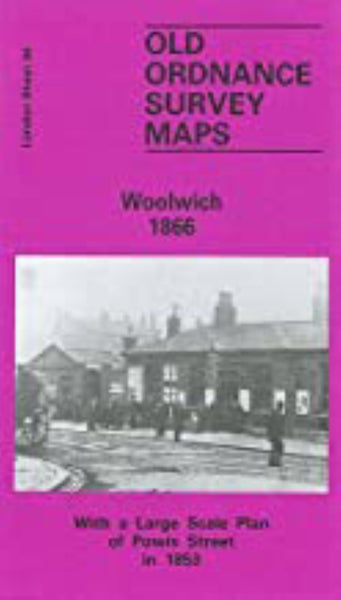 Woolwich 1866 - Old Ordnance Survey Map (London Sheet 94) Alan Godfrey Maps