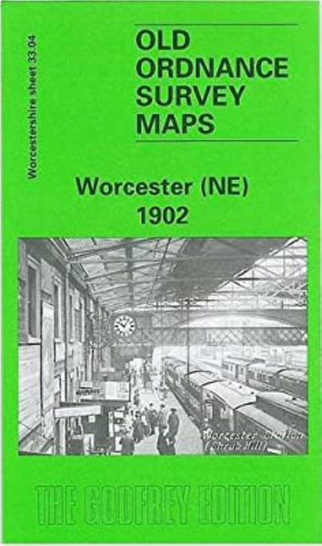 Worcester (NE) 1902 - Old Ordnance Survey Map (Worcestershire Sheet 33.04) Alan Godfrey Maps