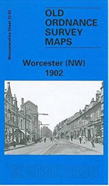 Worcester (NW) 1902 - Old Ordnance Survey Map (Worcestershire Sheet 33.03) Alan Godfrey Maps
