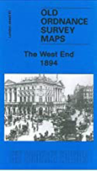 The West End 1894 - Old Ordnance Survey Map (London Sheet 61) Alan Godfrey Maps