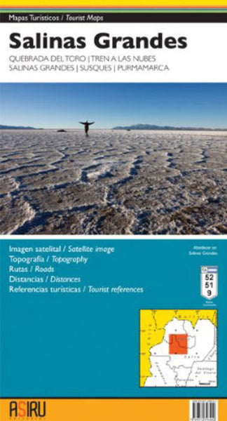 Salinas Grandes Tourist Map Asiru Editorial