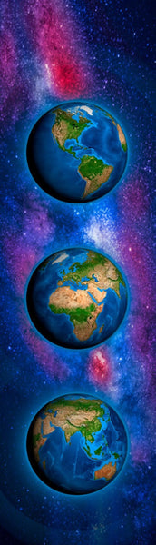Earth Bookmark Authentic Cards