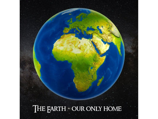 Earth - Our Only Home 3D Postcard Authentic Cards