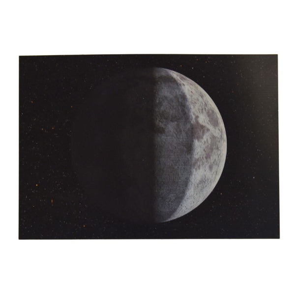 The Moon 3D Postcard Authentic Cards