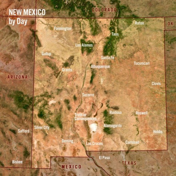 New Mexico Day and Night Maxi Card 8" Authentic Cards