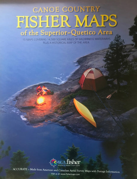 B-1: CANOE COUNTRY MAP BOOK Fisher Maps